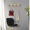 CUIER DE PERETE 7 FRUNZE CM 66,2X6X26,3