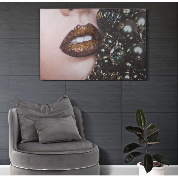 TABLOU PERETE BUZE FRUMOASE CM 80X3,8X120