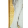 PANOU DE PERETE STICLA CU CADRU GHOSTLY CM 80X3,5X120