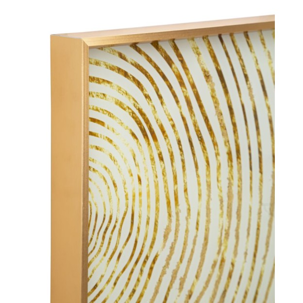 PANOU DE PERETE STICLA CU CADRU WOODY CM 60X3,5X90