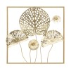 PANOU DE PERETE FIER FLORI DE AURIU CM 50X5X50