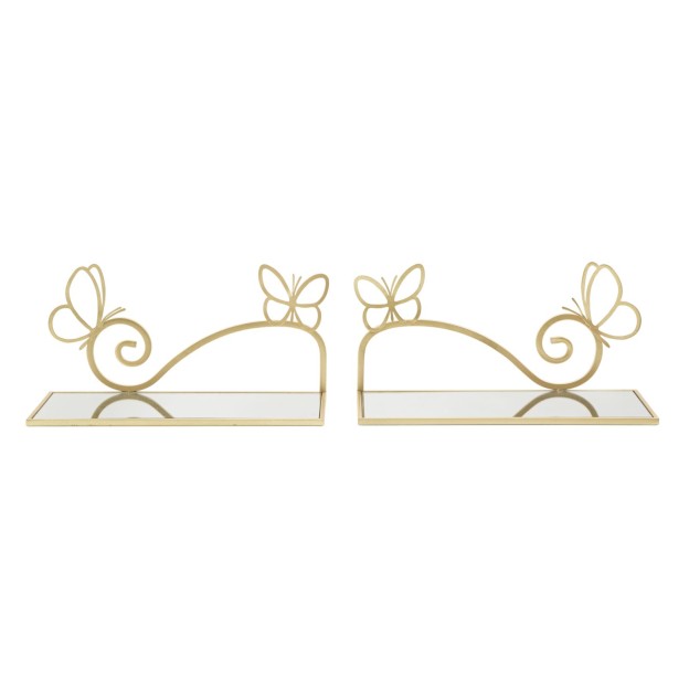 SET RAFTURI FLUTURI PERETE PAT 2 BUC CM 41,5X18X21