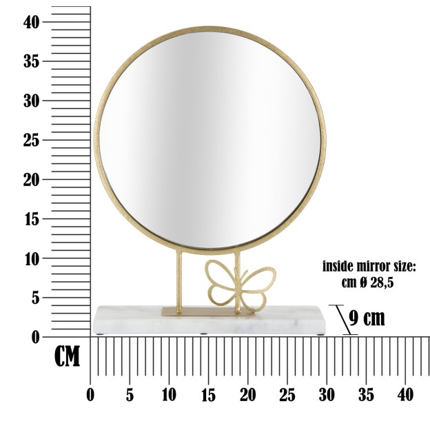 OGLINDA DE MASA FLUTURE CM 30X9X39,5