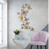 PANOU PERETE FLUTURI AURII/ROZ C CM 59,5X4X111,5