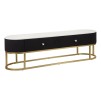 SUPORT TV MONTPELLIER NEGRU CM 150X42X45