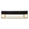 SUPORT TV MONTPELLIER NEGRU CM 150X42X45