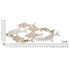 DECORATIE PERETE FISH CM 118X5,7X46,4
