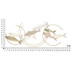DECORATIE PERETE FISH MOVE CM 142,9X5X61,6