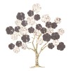 DECORATIE PERETE ALBERO PURPY CM 73,7X5X80