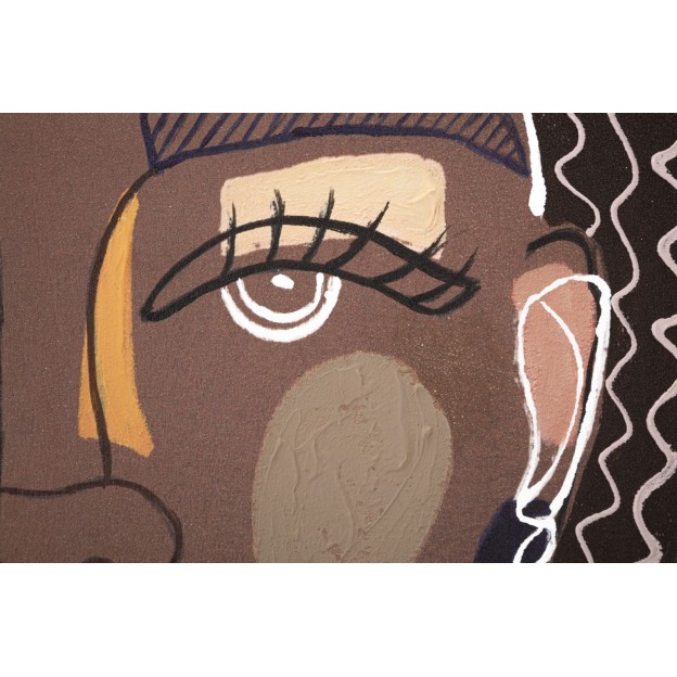 TABLOU TRIBAL -A- CM 80X2,8X100