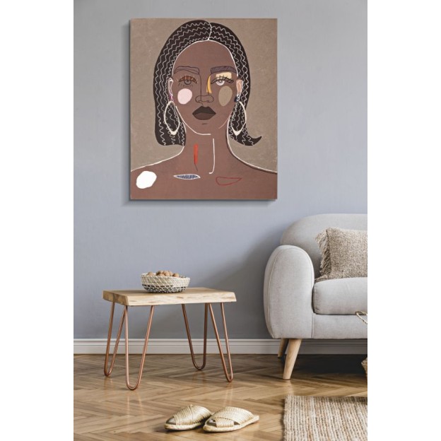 TABLOU TRIBAL -A- CM 80X2,8X100