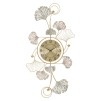 DECORATIE PERETE LEAVY CU CEAS CM 52,5X3,5X102