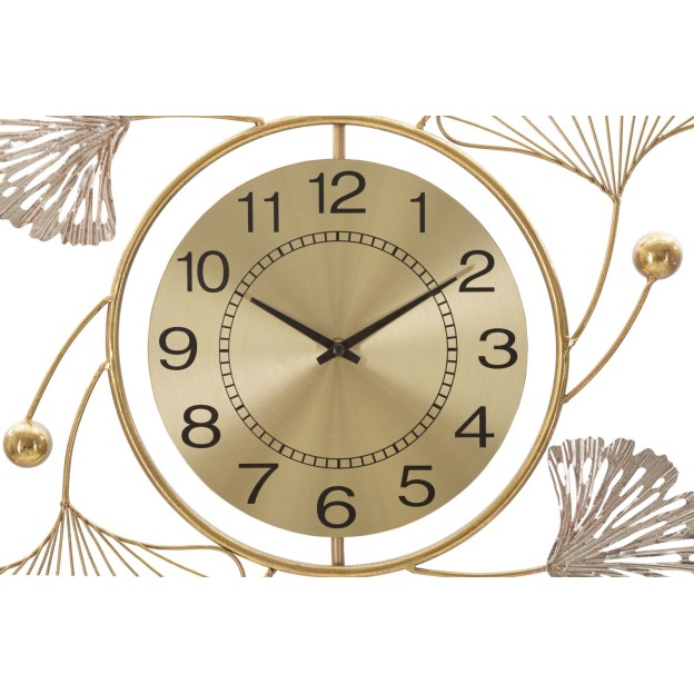 DECORATIE PERETE LEAVY CU CEAS CM 52,5X3,5X102