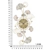 DECORATIE PERETE LEAVY CU CEAS CM 52,5X3,5X102