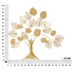 DECORATIE PERETE ALBERO GOLDY CM 81X2,5X78