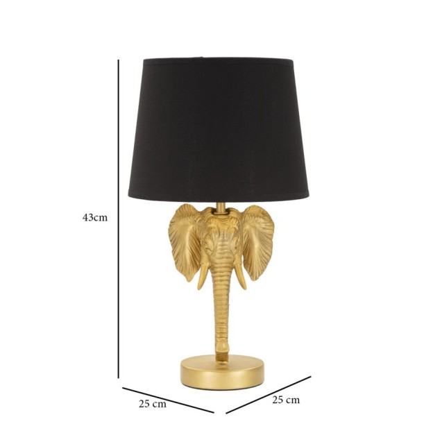 LAMPĂ DE MASA ELEFANT CM Ø 25X43