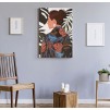 TABLOU LADY JUNGLE -B- CM 80X2,8X120