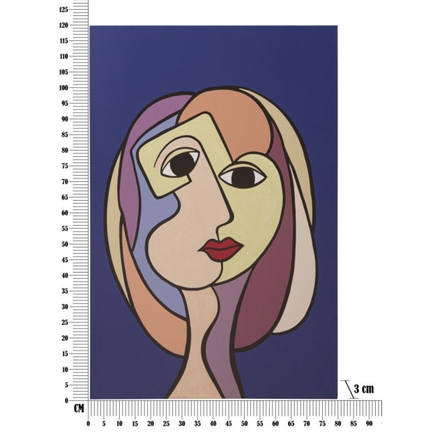 TABLOU DUBLE FACE MARE -A- CM 80X3X120