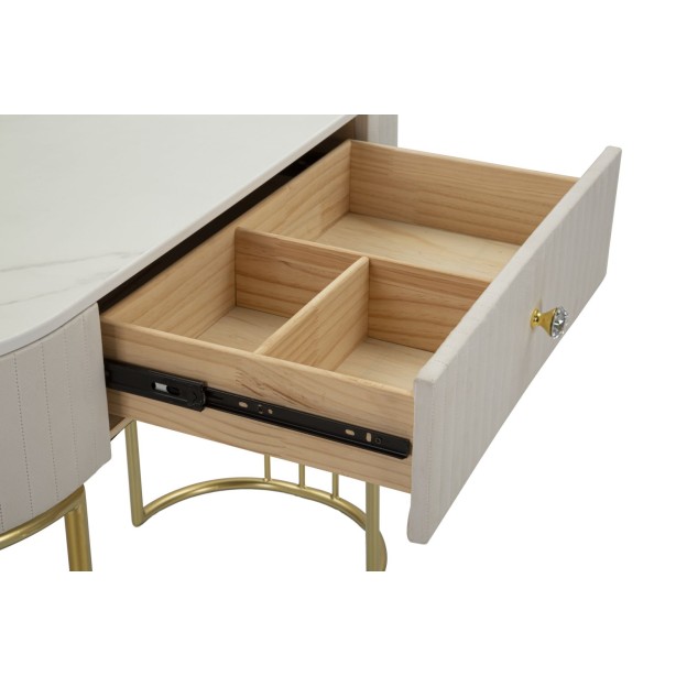 CONSOLA MONTPELLIER CREMA CM 100X40X75