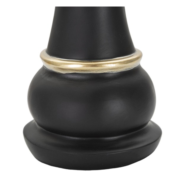 FIGURINA REGINA NEGRU CU AURIU 9X25,5
