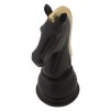 FIGURINA CAL NEGRU CU AURIU 10,5X8,5X19