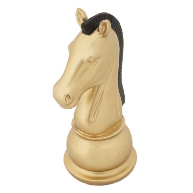 FIGURINA CAL AURIU CU NEGRU CM 10,5X8,5X19