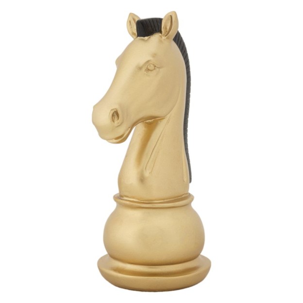 FIGURINA CAL AURIU CU NEGRU CM 10,5X8,5X19