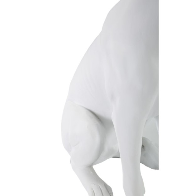 FIGURINA CAINE ALB CM 20X12,5X33