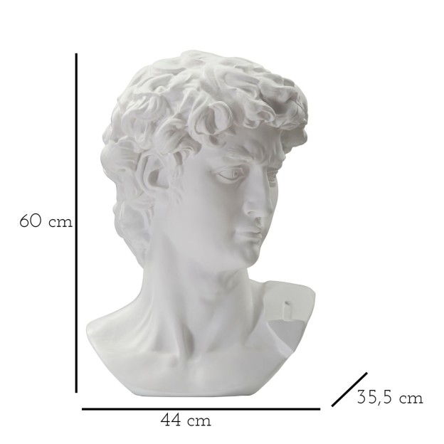 FIGURINA CAP ALB CM 44X35,5X60