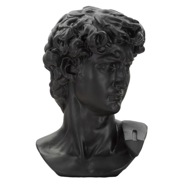 FIGURINA CAP NEGRU CM 44X35,5X60