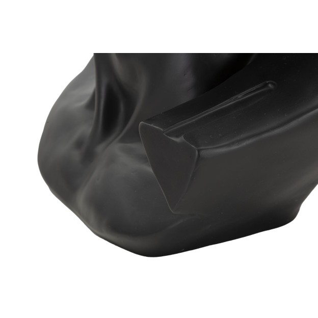 FIGURINA CAP NEGRU CM 44X35,5X60