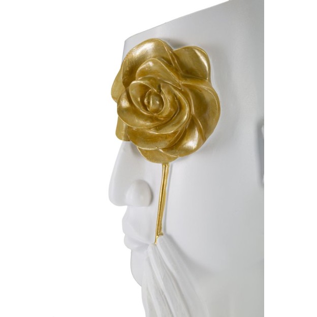 VAZA FACE C/FIORE CM 14X13X27
