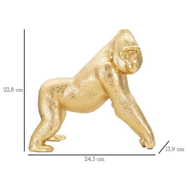 FIGURINA GORILLA LATERALĂ CM 24,3X13,9X22,8