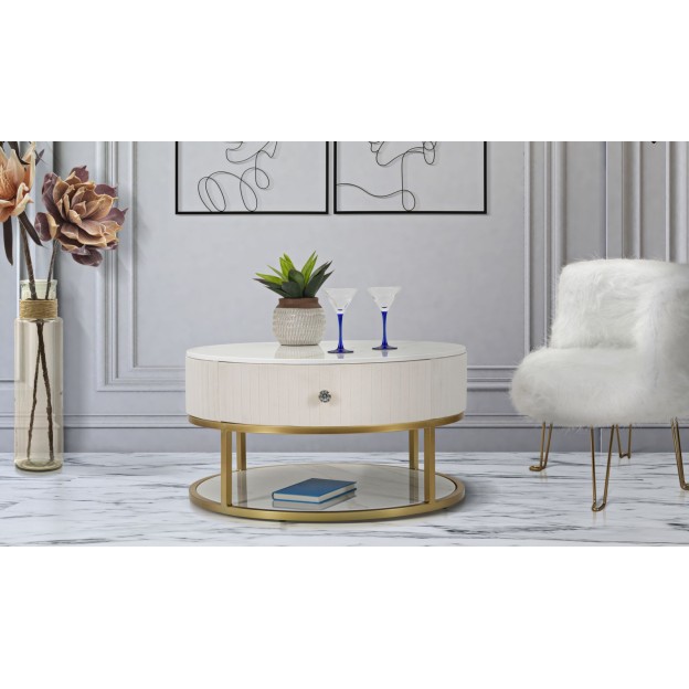 MASA BAFETA MONTPELLIER CREMA CM Ø 75X36