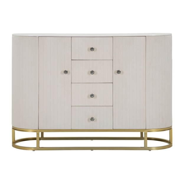 COMODA MONTPELLIER CREMA CM 120X40X85
