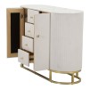 COMODA MONTPELLIER CREMA CM 120X40X85