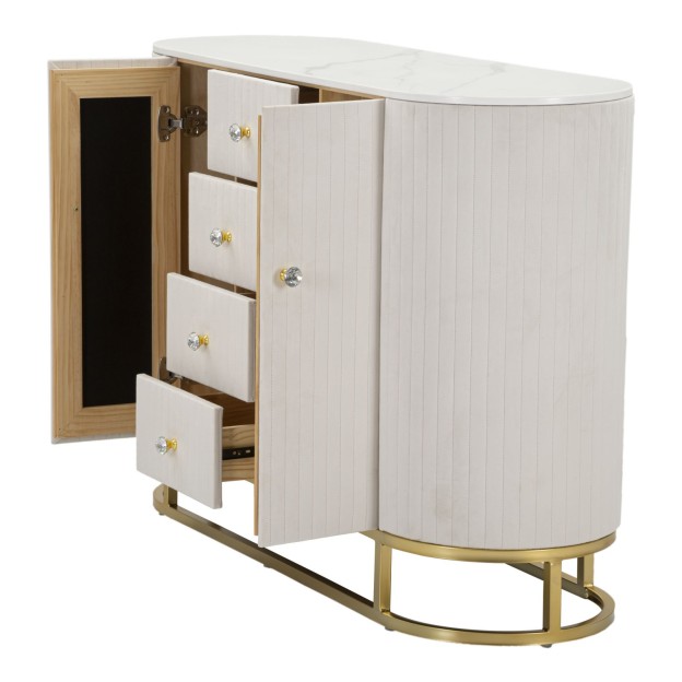 COMODA MONTPELLIER CREMA CM 120X40X85