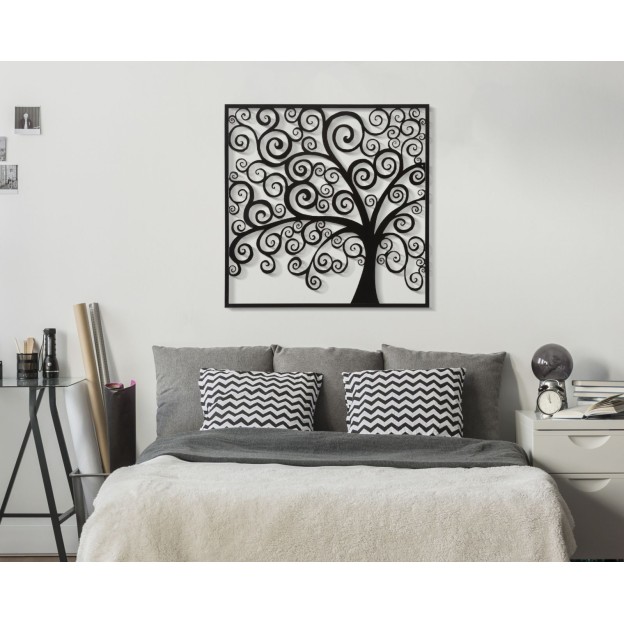 PANOU DE PERETE FIER TREI PLUS CM 100X1X100