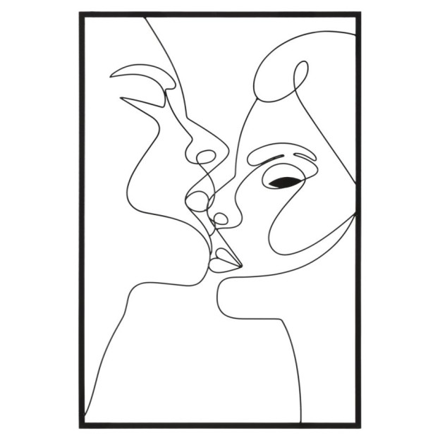 PANOU DE PERETE FIER KISS CM 60X1X90