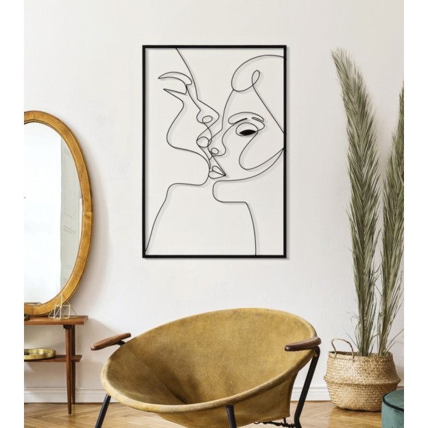 PANOU DE PERETE FIER KISS CM 60X1X90