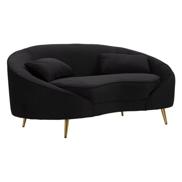 CANAPEA CU PERNE NEGRE LOZE OSLO 148X84X68