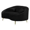 CANAPEA CU PERNE NEGRE LOZE OSLO 148X84X68
