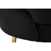 CANAPEA CU PERNE NEGRE LOZE OSLO 148X84X68