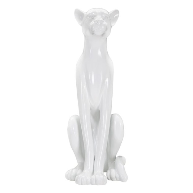 FIGURINA SIT LEOPARD 27X38X74