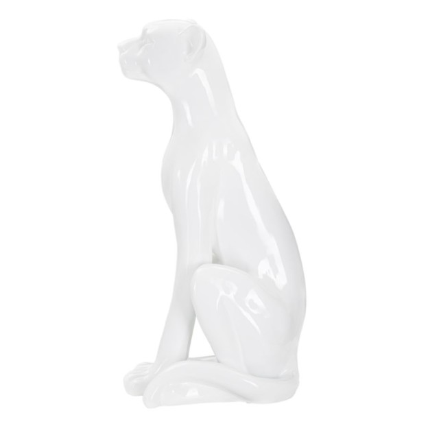 FIGURINA SIT LEOPARD 27X38X74