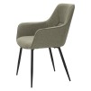 SCAUN VICENZA VERDE SET 2 BUC CM 58X63X85,5