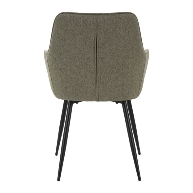 SCAUN VICENZA VERDE SET 2 BUC CM 58X63X85,5