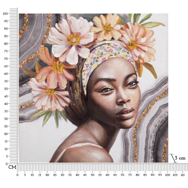 TABLOU NAOMI -A- CM 100X3X100