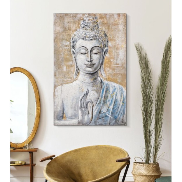 TABLOU BUDDHA LIGHT -B- CM 80X3X120