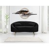 CANAPEA CU PERNE NEGRE LOZE OSLO 148X84X68
